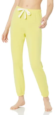 Obrázok produktu pre Dámska pyžama Essentials, ľahká, froté, veľkosť plus size, žltá, veľkosť XXL