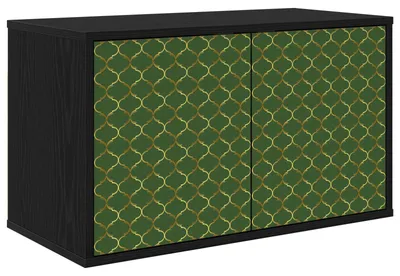 Zdjęcie produktu dla vidaXL RTV stojak do montażu na ścianie, model GELEEN, 69 x 33 x 40 cm, płyta wiórowa