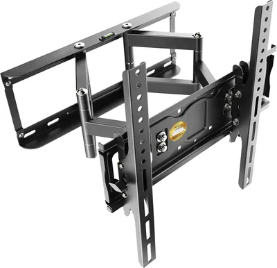 Produktbild von RICOO TV Wandhalterung Fernseher Halterung S1144 für 40–65 Zoll schwenkbare & neigbare Fernsehhalterung VESA 400 x 400 für flach & Curved Wandhalter bis 60 kg – Größe 30"-65", max. 60 Kg, Vollbeweglic