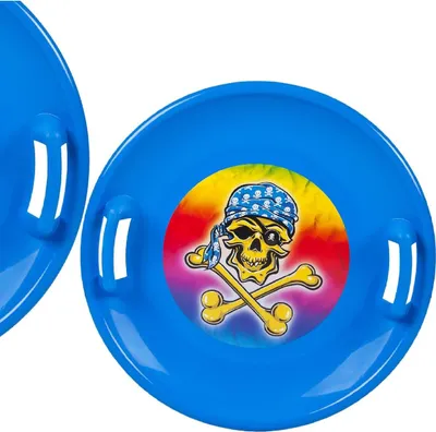Immagine prodotto di Piastra da neve UFO Blue R.M - Robusta piastra scorrevole per bambini