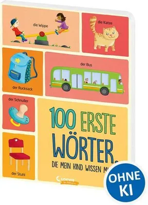 Produktbild von 100 erste Wörter, die mein Kind wissen muss
