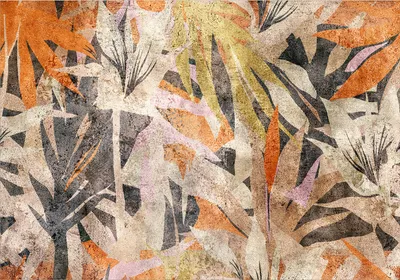 Produktbild von Vlies Fototapete Natur 450x315 cm Vlies Tapeten Wandtapete XXL Botanik Blätter Pflanze Blumen b-C-0887-a-a