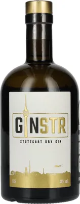 Produktbild von GINSTR Stuttgart Dry Gin 44% Vol. 0,5l
