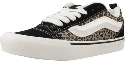 Produktbild von VANS KNU SKOOL Retro-Sneaker mit einer detaillierten Tierdruck-Musterung