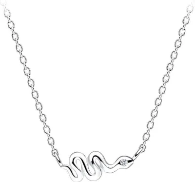 Produktbild von Kette Schlange: Halskette Silber 925
