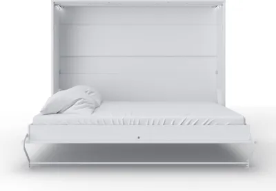 Zdjęcie produktu dla Półkotapczan poziomy "Invento 160H" (160x200) biały/biały mat