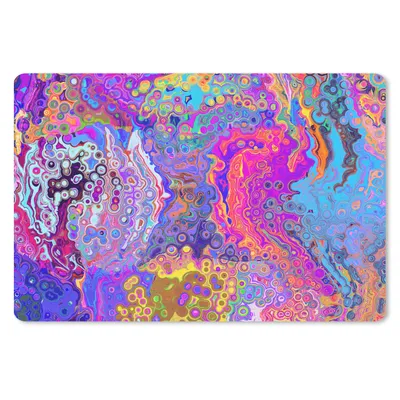 Produktbild von MuchoWow® Mauspad Mousepad Kunst - Formen - Farbe - Psychedelisch 27x18 cm - Mousepads - Maus Mat - Pad - Mausunterlage - Büroartikel - Desk Matten