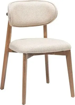 Immagine prodotto di Sedia da pranzo Marrone Beige Legno Senza tempo Elegante Confortevole Elegante Moderna Robusta