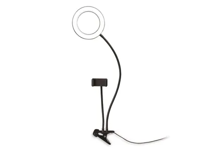 Image de Anneau lumineux LED pour selfie SLR-16 bicolore