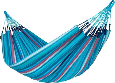 Obrázok produktu pre La Siesta Classic Dvojitá hojdacia sieť Outdoor modrá