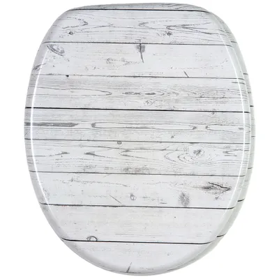 Produktbild von SANILO® WC-Sitz mit Absenkautomatik Timber, Toilettendeckel direkt vom Hersteller, Klodeckel, Klobrille, WC Deckel, Toilettensitz, Toilettenbrille