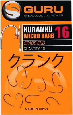 Zdjęcie produktu dla Guru Tackle Háček Kuranku Spade End Barbed 12