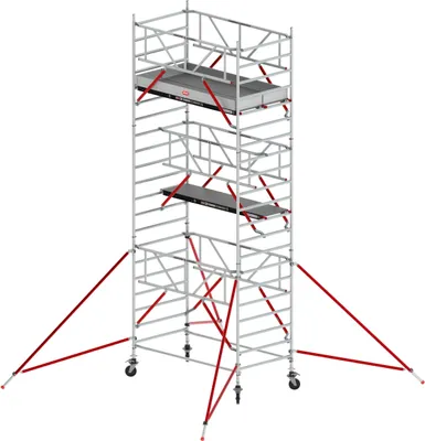 Produktbild von Altrex Fahrgerüst RS Tower 52-S Aluminium mit Safe-Quick und Holz-Plattform 7,20m AH 1,35x2,45m