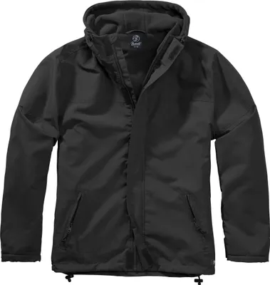 Produktbild von Brandit Windbreaker Frontzip Jacke, schwarz, 5XL