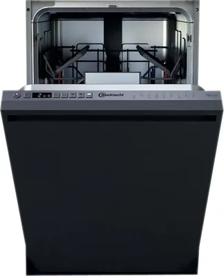 Produktbild von Bauknecht BSIO 3T223 PE X, Voll integriert, Single (45 cm breit), Edelstahl, Tasten, 1,3 m, höher