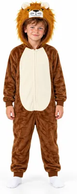 Obrázek produktu pro Dětské overal pyžamo Kigurumi kostým Lev, velikost 104