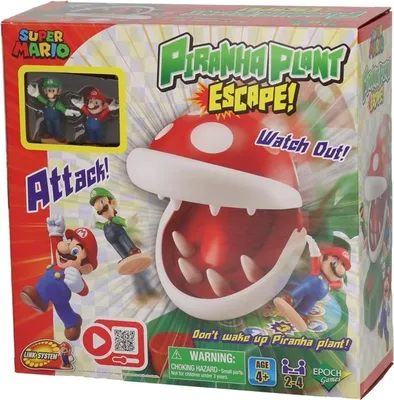Image de EPOCH Games, Super Mario 7357, Jeu d'adresse : Évasion des plantes carnivores