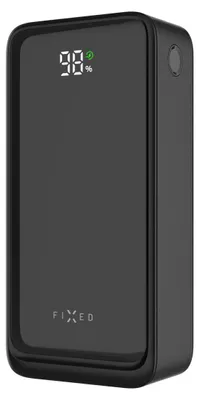 Produktbild von Powerbank Fixed Zen2 30 30000mAh, 22.5W USB-C PD, 2x USB-A mit LCD-Display, Schwarz
