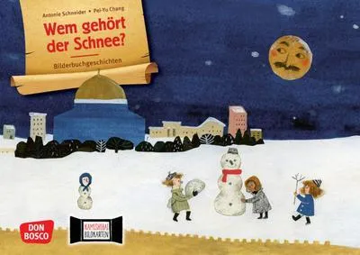 Image de Wem gehört der Schnee? Kamishibai Bildkartenset