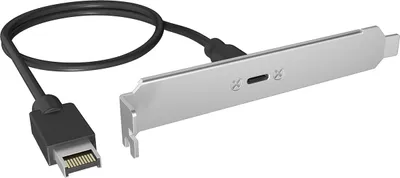 Zdjęcie produktu dla Adapter IcyBox USB 20 Gbit/s von Type-E Port