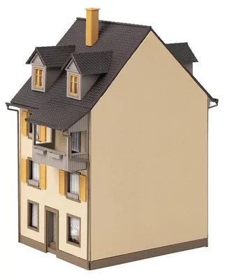 Obrázok produktu pre Faller 130692 H0 Starý mestský dom s dreveným plotom epocha III