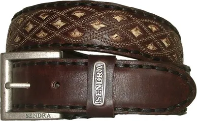Image de Sendra Gürtel Pythonleder 8680 braun