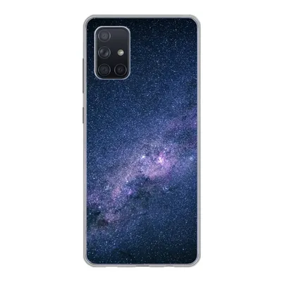 Produktbild von MuchoWow® Handyhülle Schutzhülle Hülle für Samsung Galaxy A51 5G Galaxie - Sterne - Weltraum - Jungen - Mädchen - Kinder Silikon Softcase Handy Hülle - Abbildung
