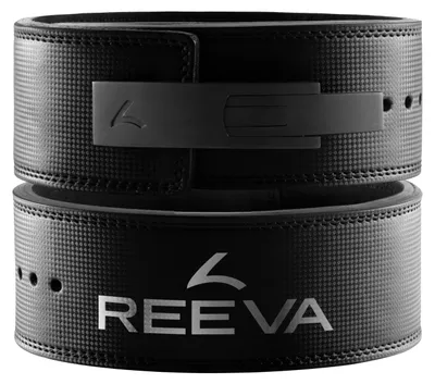 Produktbild von Reeva Lifting Belt Carbon-Leder RVS-Gesp 13 mm S