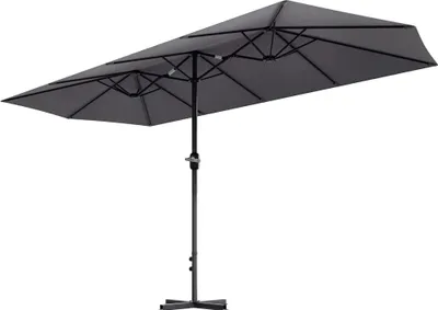 Obrázek produktu pro di volio zahradní slunečník Castela 450 cm šedý