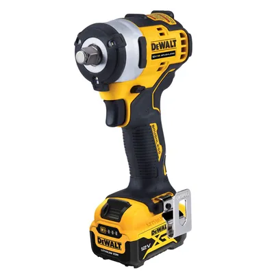 Produktbild von DEWALT DCF901P2-QW - Schlagschrauber - Bürstenlos - Schwarz - Gelb - 1/2 Zoll - 340 Nm - Akku (DCF901P2-QW)