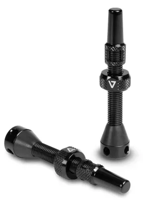 Image de Valve tubeless pour pneus, argenté, 44 mm. Valve tubeless pour pneus, argenté, 44 mm