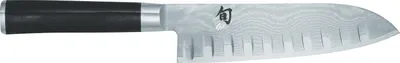 Produktbild von KAI DM-0718 'Shun Classic' Santoku s vrúbkovaným okrajom 18 cm (1 kus)