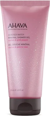 Productafbeelding van AHAVA Dead Sea Water Mineral Shower Gel Cactus & Pink Pepper 200ml