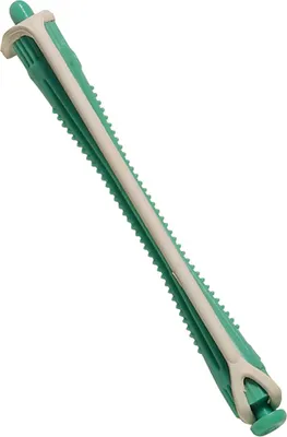 Produktbild von Comair KW-Wkl.12er m.Rundgummi 5mm grün Länge 91mm Kaltwellwickl Bag