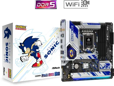 Image de ASRock B760M PG Sonic WiFi 1700 mATX HDMI/DP DDR5 au détail