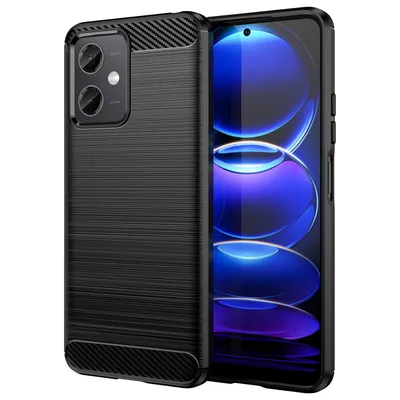 Zdjęcie produktu dla Etui HQWear Carbon Case do Xiaomi Poco X5 5G, Redmi Note 12 5G, czarne