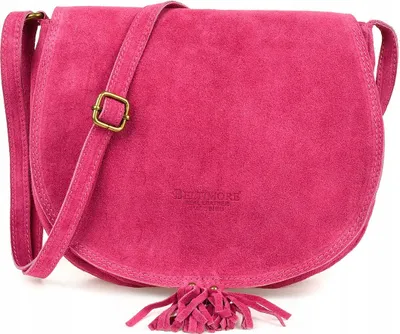 Produktbild von Hufeisentasche, Damen-Umhängetasche, italienisches weiches Leder