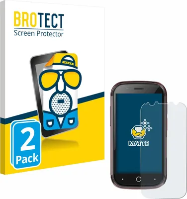 Produktbild von 2x BROTECT Schutzfolie für Unihertz Jelly Star Displayschutz Displayschutzfolie Folie Matt Entspiegelungsfolie