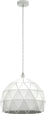 Produktbild von EGLO ROCCAFORTE, Flexible Halterung, Weiß, Weiß, Stahl, II, 1 Glühbirne(n)