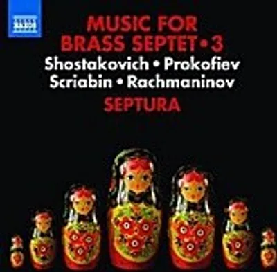 Produktbild von Septura: Musik für Blechbläserseptett Vol.3