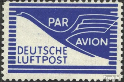 Produktbild von Briefmarken Bizone (Alliierte Besetzung) 1948 Mi F1 (kompl.Ausg.) postfrisch Flugpost-Zulassg.