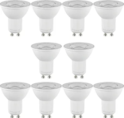 Zdjęcie produktu dla Integral LED - Reflektor LED GU10 - 5,7 W - 4000 K neutralna biel - 660 lumenów - możliwość ściemniania - opakowanie 10 szt