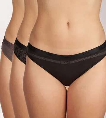 Immagine prodotto di DIM Slip 3 pezzi in cotone elasticizzato D4C17 per donna