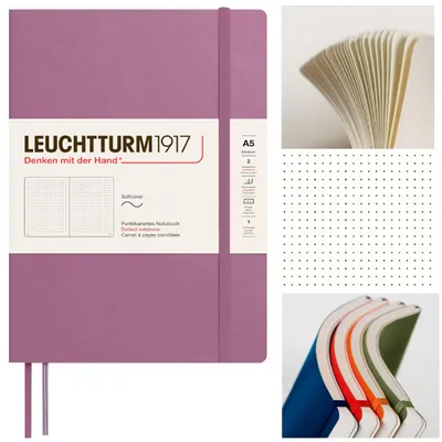 Produktbild von LEUCHTTURM1917 Notizbuch Notizen Medium A5 Dot Bullet Journal mit Punkten
