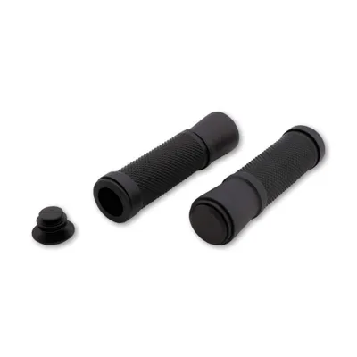 Obrázek produktu pro Gumová rukojeť na řídítka SHIN YO, 7/8 palce (22,2 mm), 130 mm, černý saténový povrch