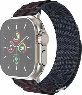 Immagine prodotto di Watch SE - 40 mm, Watch SE 2023 - 40 mm, Watch SE 2022 - 40 mm, Watch 9 - 41 mm, Watch 8 - 41 mm, Watch 7 - 41 mm, Watch 6 - 40 mm, Watch 5 - 40 mm, Watch 4 - 40 mm, Watch 41 mm, Watch 40 mm, Watch 3 - 38 mm, Watch 38 mm, Watch 2 - 38 mm, Watch 1 - 38 mm, Watch 10 - 42 mm Cinturino: imoshion Alpine Nylonband