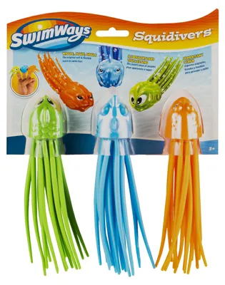 Produktbild von *SwimWays SQUIDIVERS, Kopfblister, 3 Stk.
