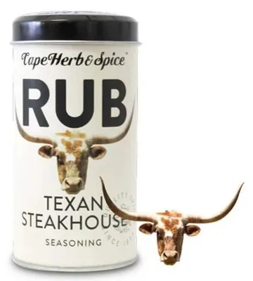 Image de Cape Herb and Spice Rub Texan Steakhouse mélange d'épices et de sel 100g