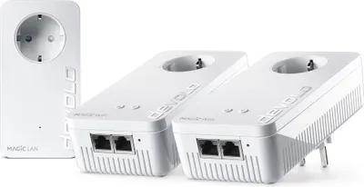 Produktbild von Devolo Magic 2 WiFi 6 - 2400 Mbps - IEEE 802.11k,IEEE 802.11r,IEEE 802.11v,IEEE 802.3ab,IEEE 802.3az,IEEE 802.3u,IEEE 802.3x - 10,100,1000 Mbps - Wi-Fi 6 (802.11ax) - 802.11a,802.11b,802.11g,Wi-Fi 4 (802.11n),Wi-Fi 5 (802.11ac),Wi-Fi 6 (802.11ax) - 50