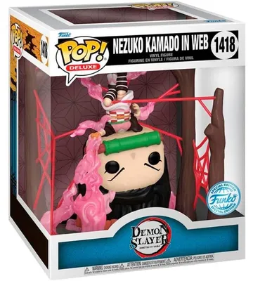 Produktbild von Funko Pop! Demon Slayer - Nezuko in Web #1418 Exclusive (Special Edition)